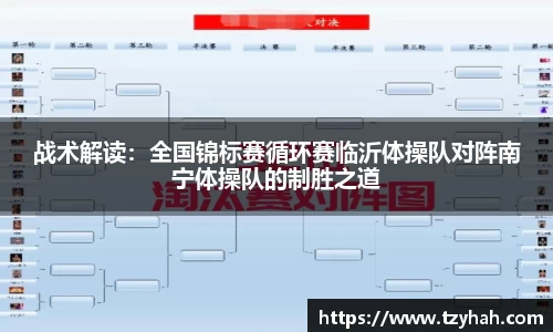 战术解读：全国锦标赛循环赛临沂体操队对阵南宁体操队的制胜之道